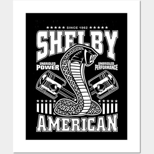 Shelby Cobra Posters and Art
